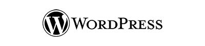 WordPress_logo_bw